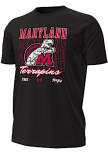 Under Armour Maryland Terrapins Black Football Homecoming 2025 Short Sleeve T Shirt