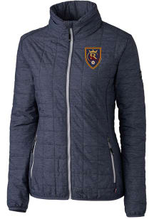 Cutter and Buck Real Salt Lake Womens Grey Rainier PrimaLoft Heavy Weight Jacket