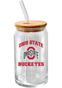 Ohio State Buckeyes 16oz Pint Glass - Red