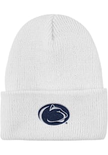 LogoFit Penn State Nittany Lions White North Pole Youth Knit Hat