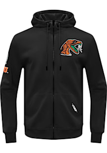 Pro Standard Florida A&M Rattlers Mens Black Classic Long Sleeve Zip Fashion