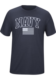 Navy Navy Blue Flag Short Sleeve T Shirt