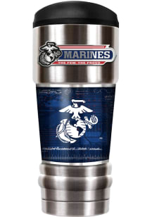 Marine Corps 18 oz MVP Stainless Steel Tumbler - Grey