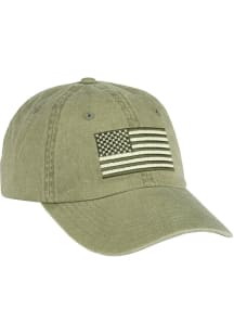 Army Veteran Unstructured Adjustable Hat - Green