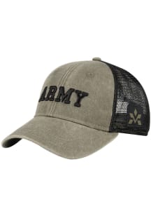 Army Mesh Back Adjustable Hat - Green