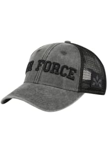 Air Force Mesh Back Adjustable Hat - Charcoal