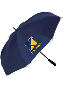 Navy Inverted Folding Umbrella