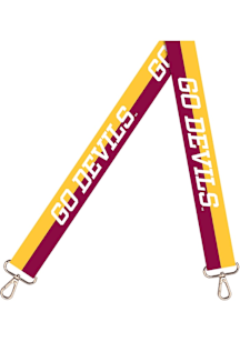 Arizona State Sun Devils Team Name Striped Womens Purse Strap