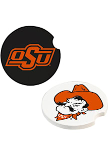 Oklahoma State Cowboys 2Pk Car Coaster - Orange