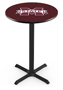 Mississippi State Bulldogs Cross Base Pub Table