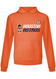 Levelwear Houston Astros Mens Orange Relay 8-Bit Baseball Hood