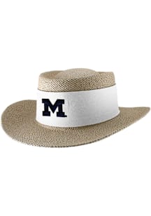 LogoFit Michigan Wolverines White Tournament Mens Bucket Hat