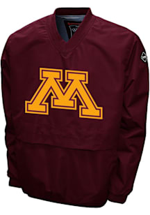 Minnesota Golden Gophers Mens Maroon Windshell Pullover Jackets