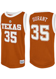 Kevin Durant  Original Retro Brand Texas Longhorns Burnt Orange Name And Number Jersey