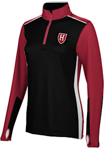 ProSphere Harvard Crimson Womens Crimson Counter Qtr Zip