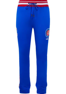 Pro Standard Chicago Cubs Mens Blue Script Tail Sweatpants