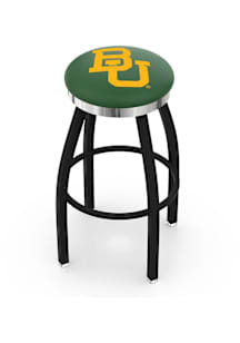 Baylor Bears Chrome Seat Pub Stool - Black