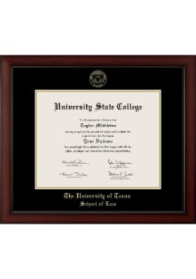 Texas Longhorns Paxton Diploma Frame - Brown