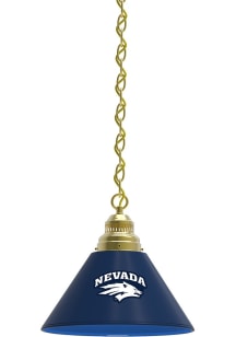 Nevada Wolf Pack Single Gold Billiard Lamp