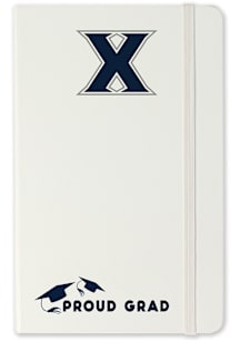 Xavier Musketeers Proud Grad team logo Notebook and Folder - White