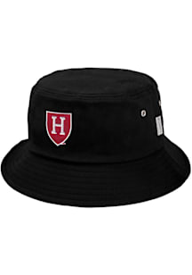 LogoFit Harvard Crimson Black Daytona Mens Bucket Hat