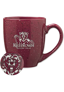 Kutztown University 16oz Speckle Ceramic Mug - Maroon