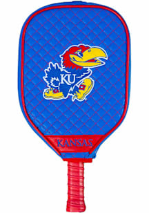Kansas Jayhawks Quilted Cover Pickleball Paddles