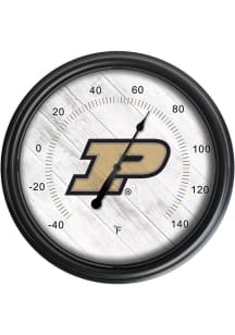 Black Purdue Boilermakers Outdoor Thermometer Weather Tool