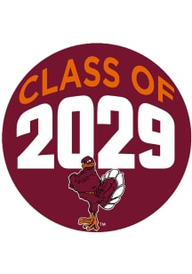 Virginia Tech Hokies 3&quot; Class of 2029 Button - Maroon