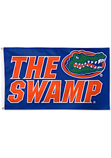 Florida Gators 3x5 Deluxe Grommet Silk Screen Grommet Flag - Blue