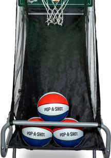 Black Michigan State Spartans Pop-A-Shot Pop Up Basketball Set