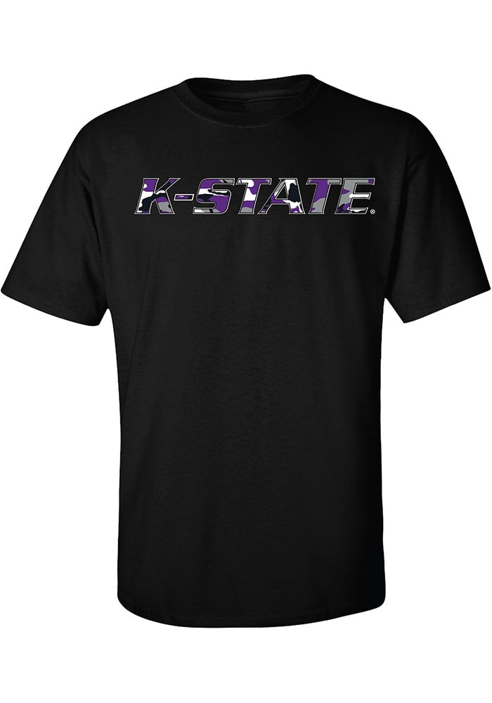 K-State Wildcats Black Fort Riley Short Sleeve T Shirt