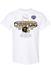 Missouri Tigers White 2023 Cotton Bowl Champions Locker Room Short Sleeve T Shirt