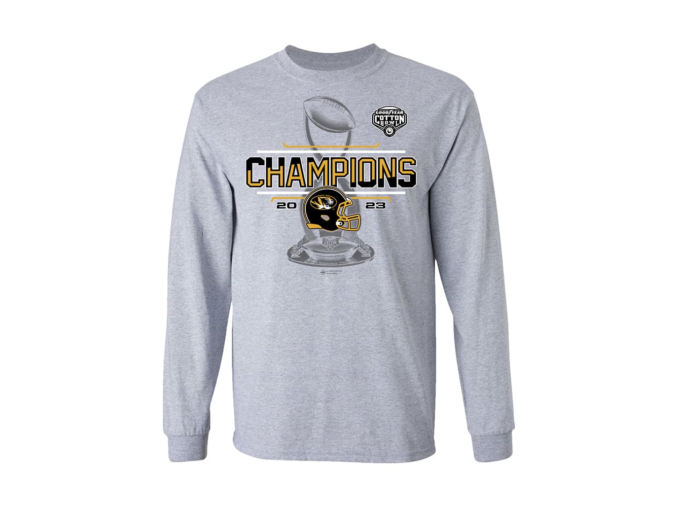 Cotton Bowl Merchandise Cotton Bowl Tee Shirts, Mizzou Cotton