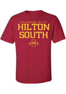 Iowa State Cyclones Cardinal Hilton South Short Sleeve T Shirt