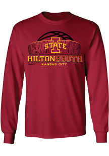 Iowa State Cyclones Cardinal Hilton South Long Sleeve T Shirt