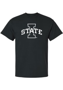 Iowa State Cyclones Black Tonal Primary Team Logo Short Sleeve T Shirt