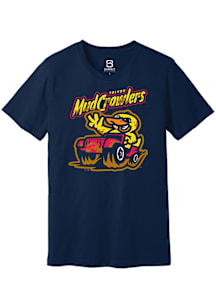 Summit Sportswear Toledo Mud Hens Navy Blue Mud Crawlers Theme Night 2025 Short Sleeve T Shirt