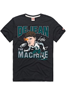 Cooper DeJean Philadelphia Eagles Charcoal Signature Short Sleeve Fashion Player T Shirt