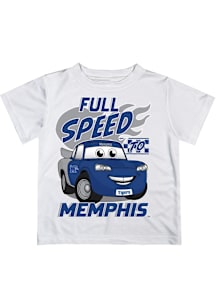 Vive La Fete Memphis Tigers Infant Full Speed Short Sleeve T-Shirt White