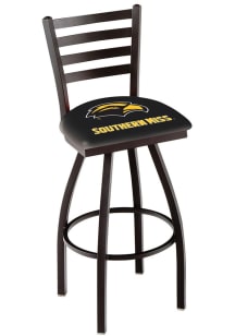 Southern Mississippi Golden Eagles High Back Swivel Pub Stool - Black