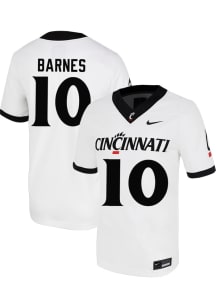 Tayden Barnes Nike Mens White Cincinnati Bearcats NIL Football Jersey