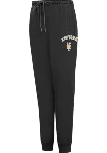 Pro Standard New York Mets Mens Black Classic Sweatpants