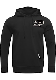 Pro Standard Purdue Boilermakers Mens Black Classic Long Sleeve Hoodie
