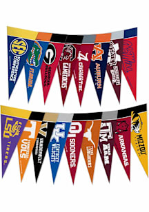 SEC Conference Mini Set Pennant - White