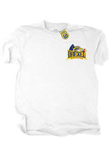 Drexel Dragons White Fetch Short Sleeve T Shirt