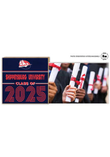 Shippensburg Raiders Class of 2025 unique photo frame Picture Frame - Navy Blue