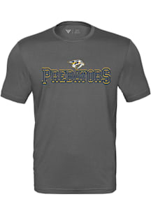 Levelwear Nashville Predators Charcoal Anthem Journey Short Sleeve T Shirt