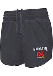 Womens Maryland Terrapins Grey Under Armour Flex Shorts