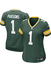 Micah Parsons  Nike Green Bay Packers Womens Green Home Football Jersey
